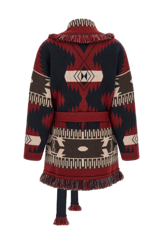 'Icon' cardigan Red