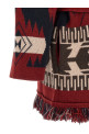 'Icon' cardigan Red