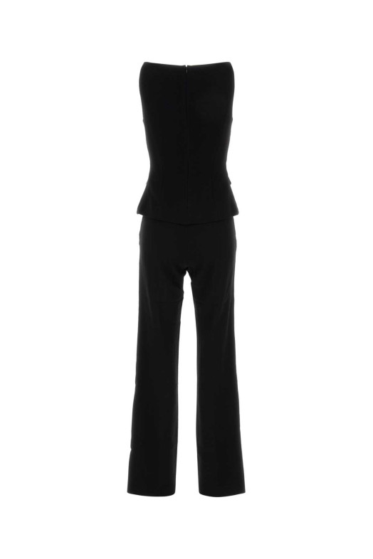 Чорний вовняний комбінезон Black SELF PORTRAIT (AW26062JSB)