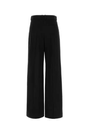 Black wool Daniele wide-leg pant Black THE ROW (R000335W4685)
