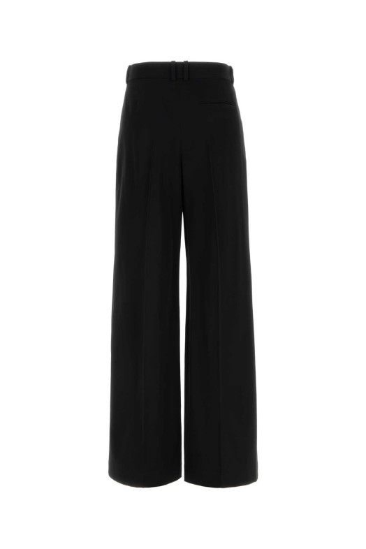 Black wool Daniele wide-leg pant Black THE ROW (R000335W4685)