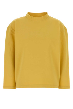Yellow cotton blend oversize t-shirt THE ROW (R000709K842)