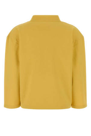 Yellow cotton blend oversize t-shirt THE ROW (R000709K842)