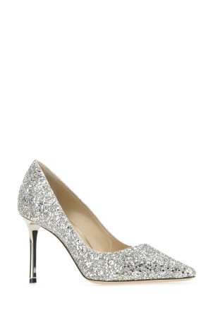 Embellished leather Roma 85 pumps Beige JIMMY CHOO (ROMY85CGF)