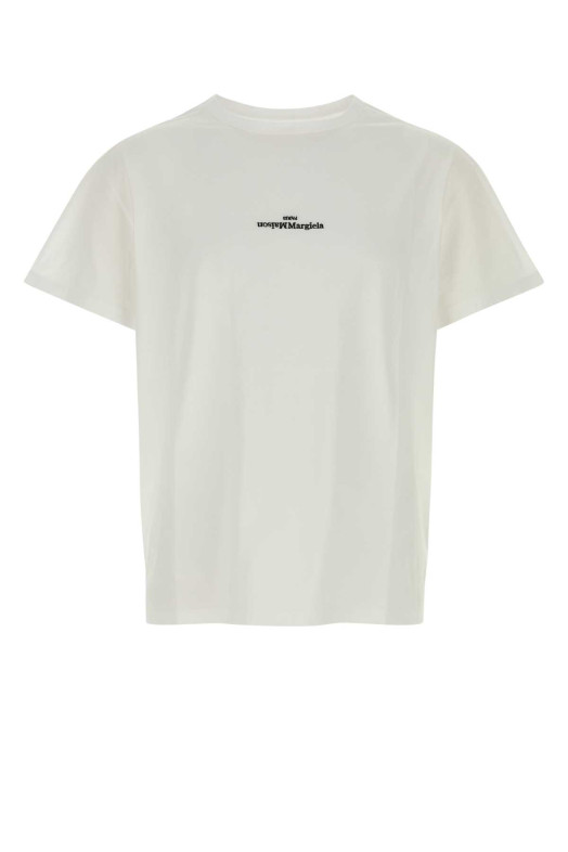 White cotton t-shirt White MAISON MARGIELA (S50GC0736S22816)