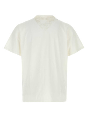 White cotton t-shirt Multicolor MAISON MARGIELA (S67GC0057S24575)