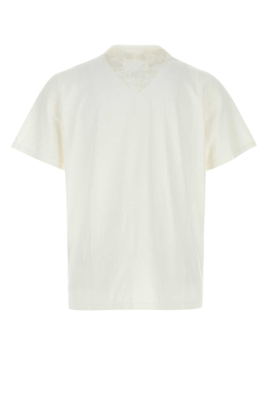 White cotton t-shirt Multicolor MAISON MARGIELA (S67GC0057S24575)