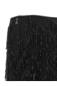 Юбка с бахромой из бисера, чёрная ROTATE BIRGER CHRISTENSEN 114623100100