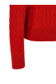 Поло з плетеним візерунком, червоне POLO RALPH LAUREN 211972132501