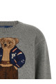 Светр з інтарсією «Polo Bear», сірий 211B17771002