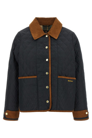 Quilted 'Ainsdale' jacket Blue