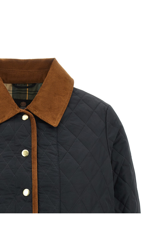 Quilted 'Ainsdale' jacket Blue