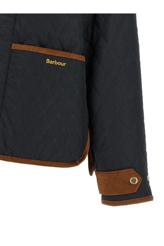 Quilted 'Ainsdale' jacket Blue
