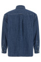 Джинсовая рубашка с вышитым логотипом, синего цвета POLO RALPH LAUREN 211B17146001