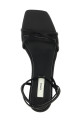'Letaher Crossover' sandals Black