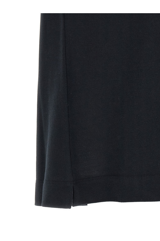 Футболка-поло з кишенею, синя ZEGNA UI392A4I752B09