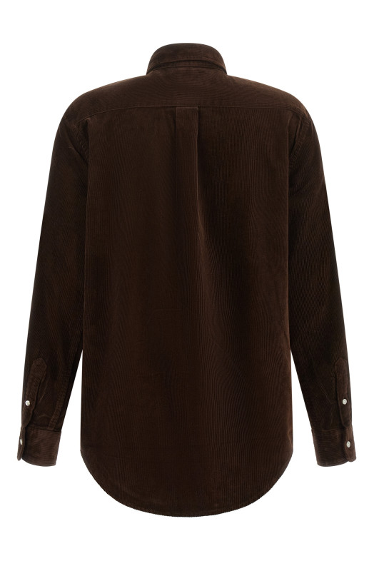 Рубашка из вельвета, коричневая POLO RALPH LAUREN 211A93203009