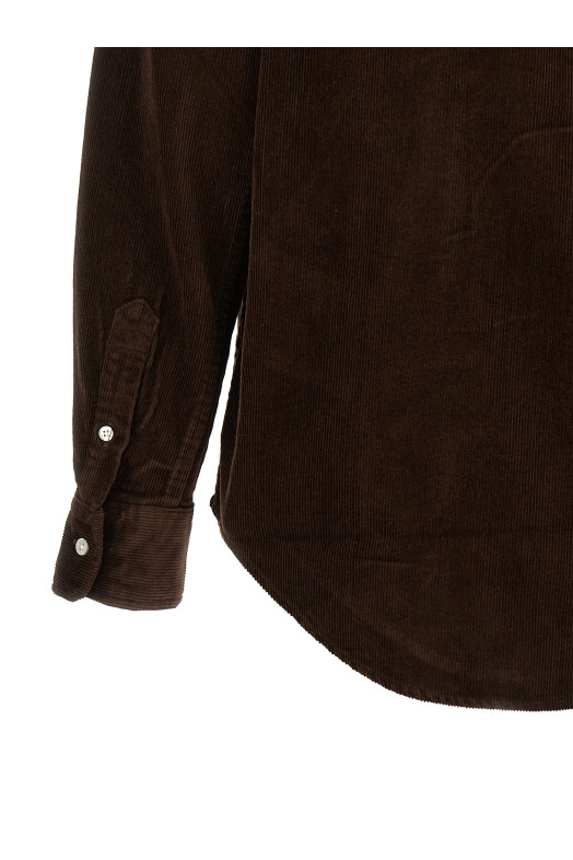 Рубашка из вельвета, коричневая POLO RALPH LAUREN 211A93203009
