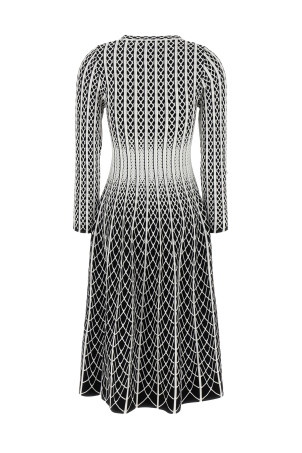 'Ludovica' dress Black-grey