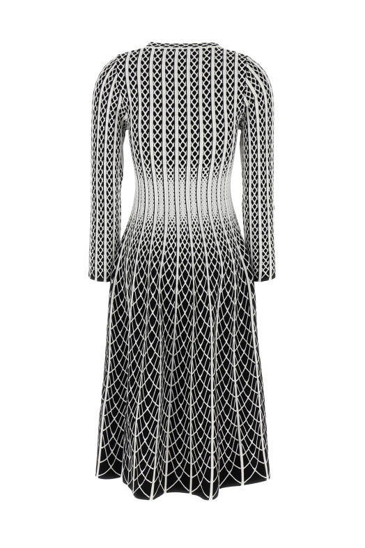 'Ludovica' dress Black-grey