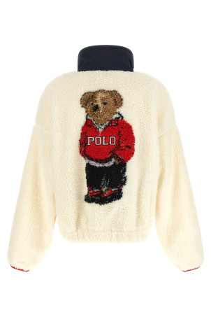 Світшот «Тедді» з вишивкою, білий POLO RALPH LAUREN 211B17802001