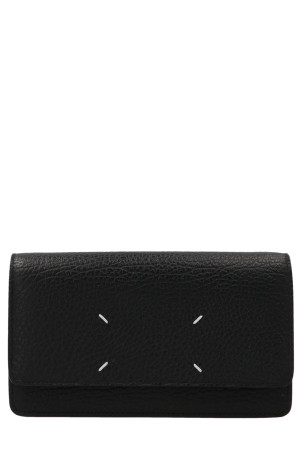 Гаманець «Four Stitches» на ланцюжку, чорний MAISON MARGIELA SA3UI0008P4455T8013