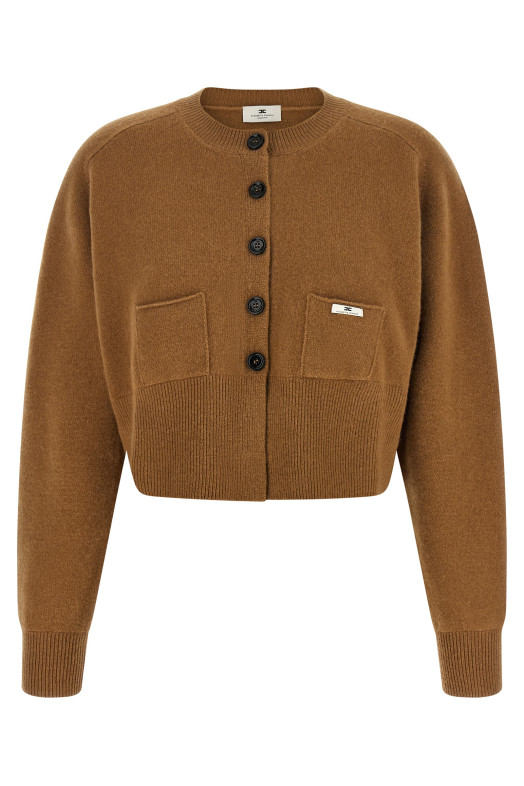 Кардиган Tricot, коричневый ELISABETTA FRANCHI MK12T66E2AI6