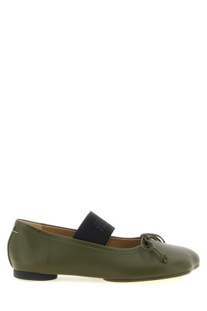 'Anatomic Numeric' ballet flats Green