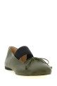 'Anatomic Numeric' ballet flats Green