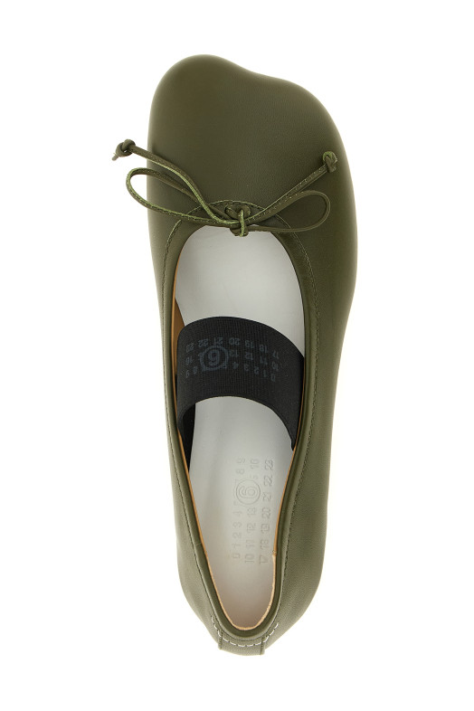'Anatomic Numeric' ballet flats Green