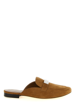 'LeeLee' mule loafers Brown