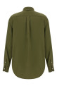 Бавовняна сорочка з вишитим логотипом, зелена POLO RALPH LAUREN 211A92177015
