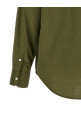 Бавовняна сорочка з вишитим логотипом, зелена POLO RALPH LAUREN 211A92177015
