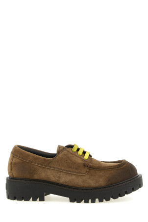 Suede lace ups Brown