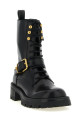 Ankle boots with buckle Black