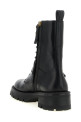 Ankle boots with buckle Black
