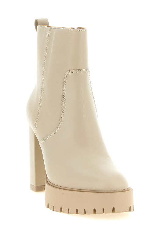 'Clara 01' ankle boots White