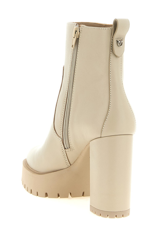 'Clara 01' ankle boots White