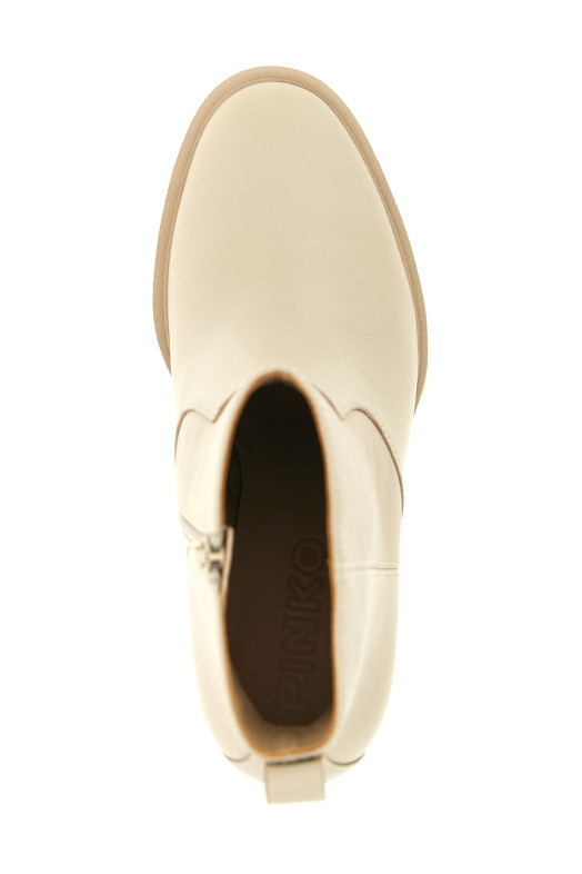 'Clara 01' ankle boots White