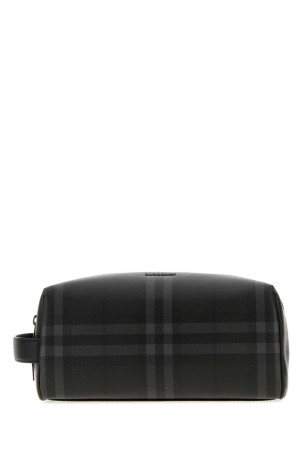 Printed canvas City Check beauty case BURBERRY (8128102)