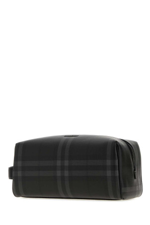 Printed canvas City Check beauty case BURBERRY (8128102)