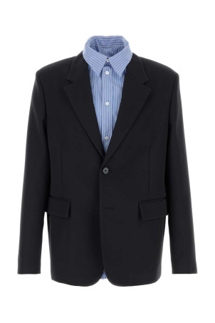 Black wool blazer BALENCIAGA (A001Y0TVT02)