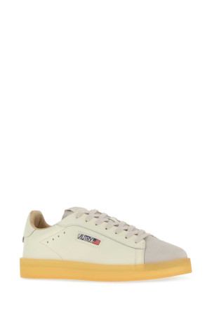 Ivory leather Dallas sneakers AUTRY (ADLM)