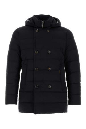 Midnight blue nylon blend Florio down jacket Blue MOORER (FLORIOKN)