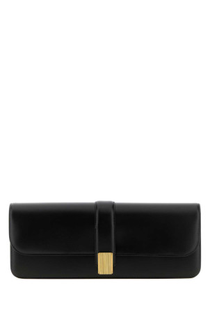 Black leather Blake clutch Multicolor KHAITE (H4021976L976)