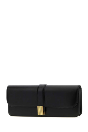 Black leather Blake clutch Multicolor KHAITE (H4021976L976)