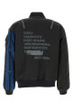 Чорна джинсова куртка-бомбер Yohji Yamamoto X Neighborhood, чорна YOHJI YAMAMOTO (HKY92059)