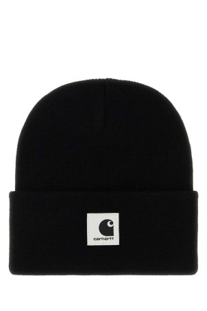 Black acrylic W  Ashley Beanie CARHARTT WIP (I035898)