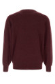 Melange burgundy cashmere sweater BRUNELLO CUCINELLI (MQS00100)