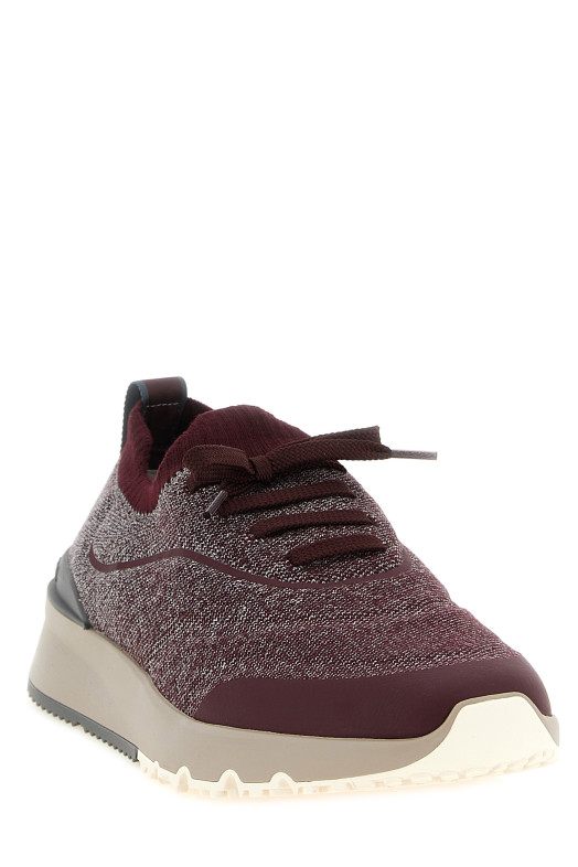 Кроссовки «Runners»  бордового цвета MZUEHRO342CZA67